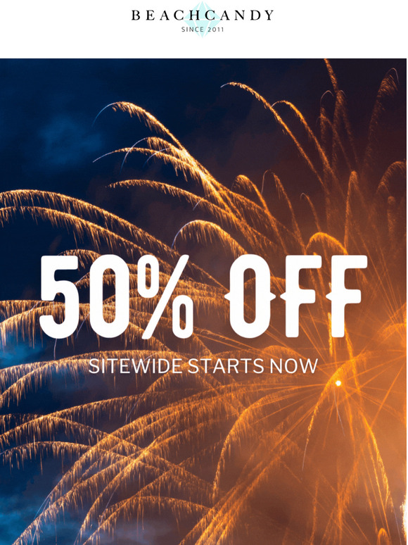 One Day Only | 50% OFF SITEWIDE!! 🇺🇸