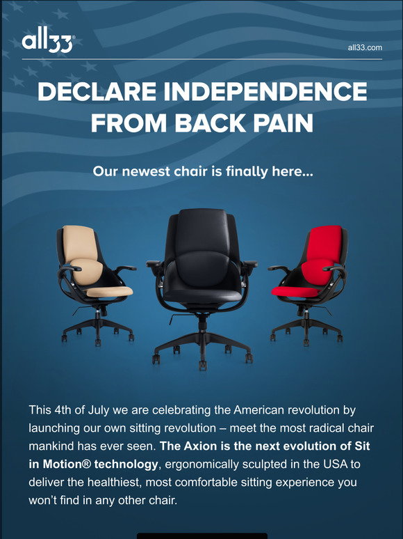 All33 Axion office chair review