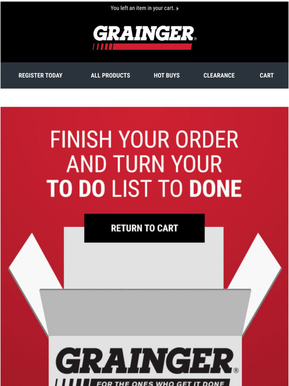 Grainger Email Newsletters Shop Sales, Discounts, and Coupon Codes