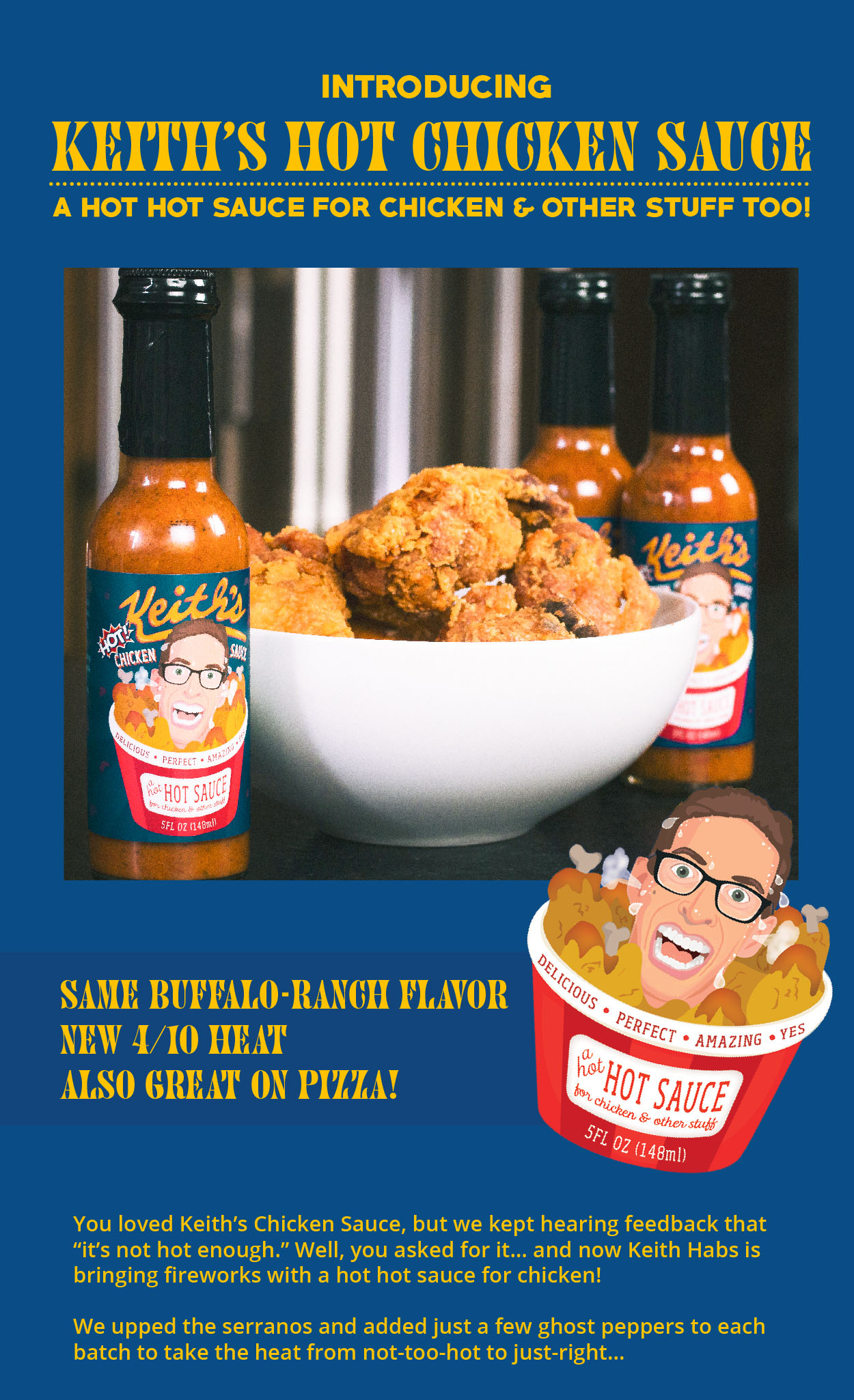 HEATONIST Introducing Keith’s 🔥Hot🔥 Chicken Sauce Milled