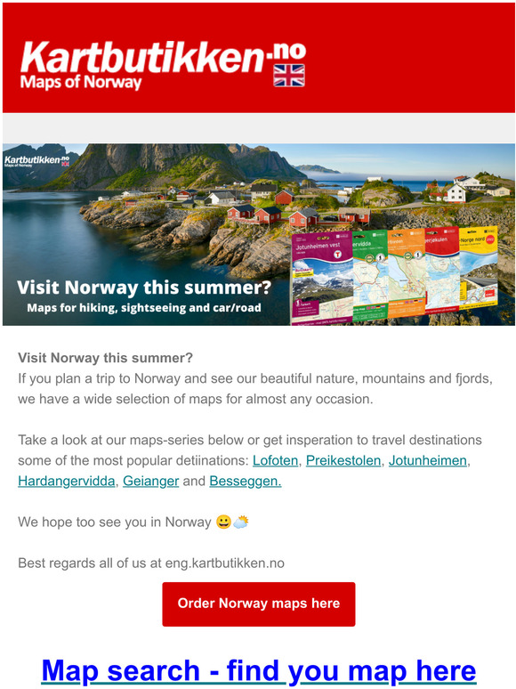 Tom for kart? Har du nok kart til i sommer?