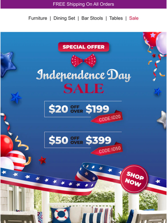 || INDEPENDENCE DAY SALE || ENDS TONIGHT ||⏰