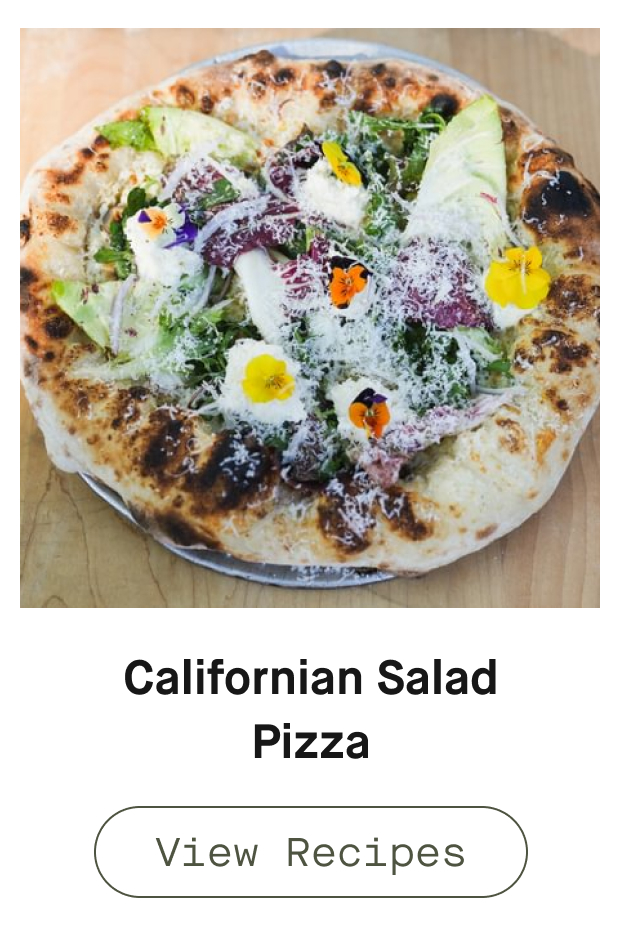 Californian Salad Pizza
