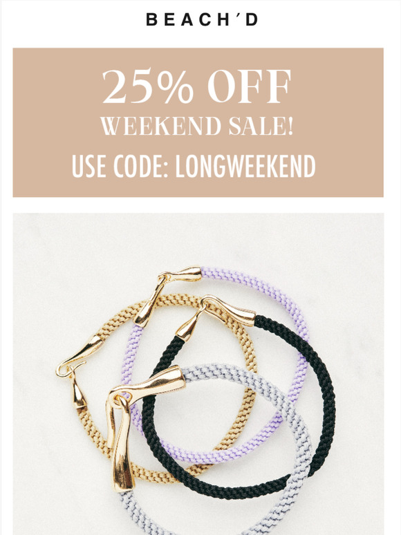 25% Off Bracelets! - LAST DAY