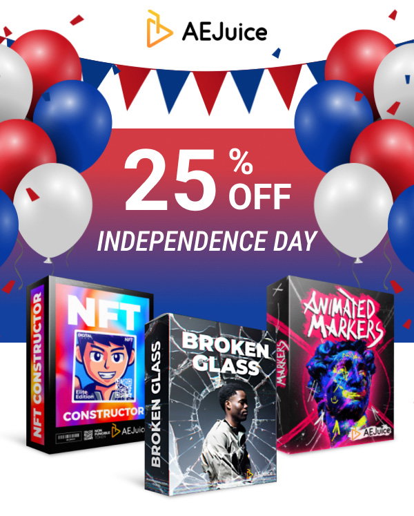 Independence day 25% off