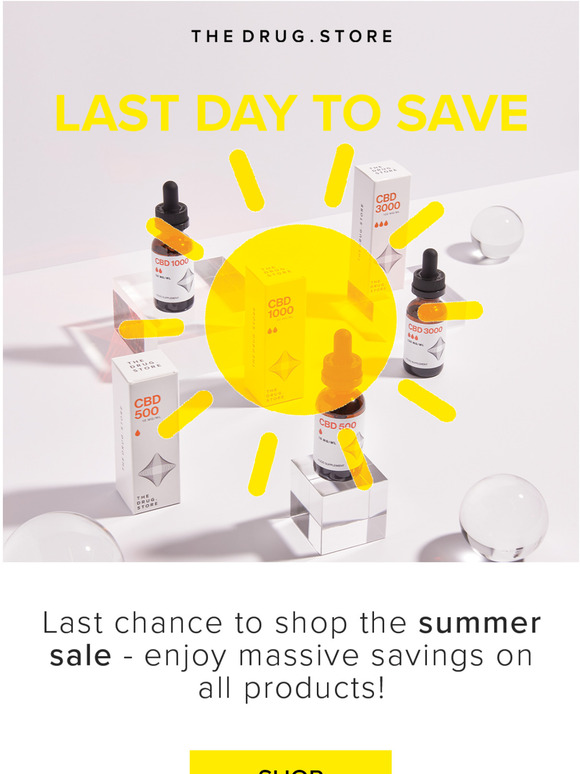 Last time to save! ☀️