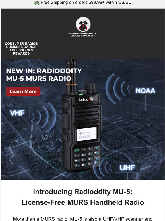 Radioddity New Arrival Introducing Radioddity MU5 Milled