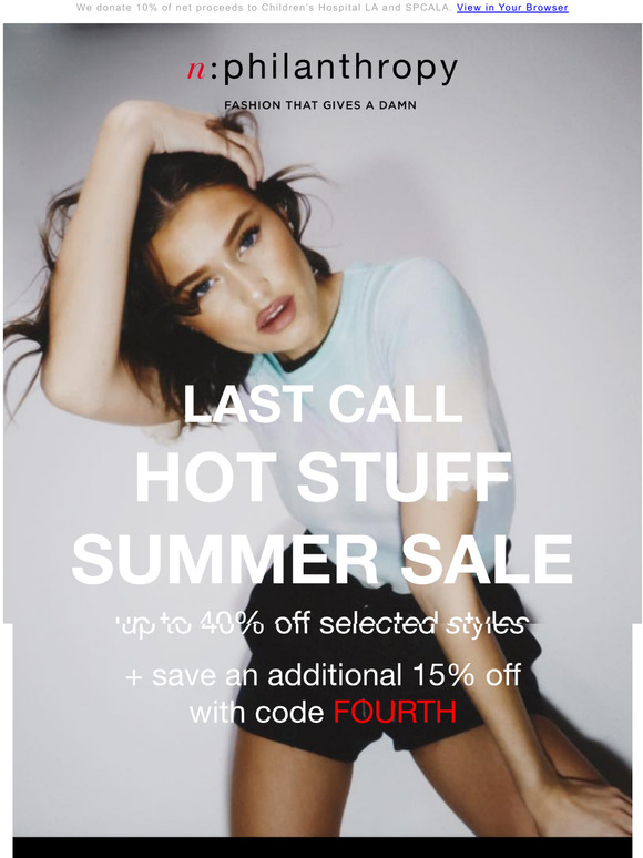Last Call to save up to 40%