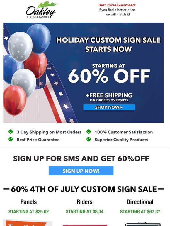 Oakley Signs \u0026 Graphics: Reorder and 