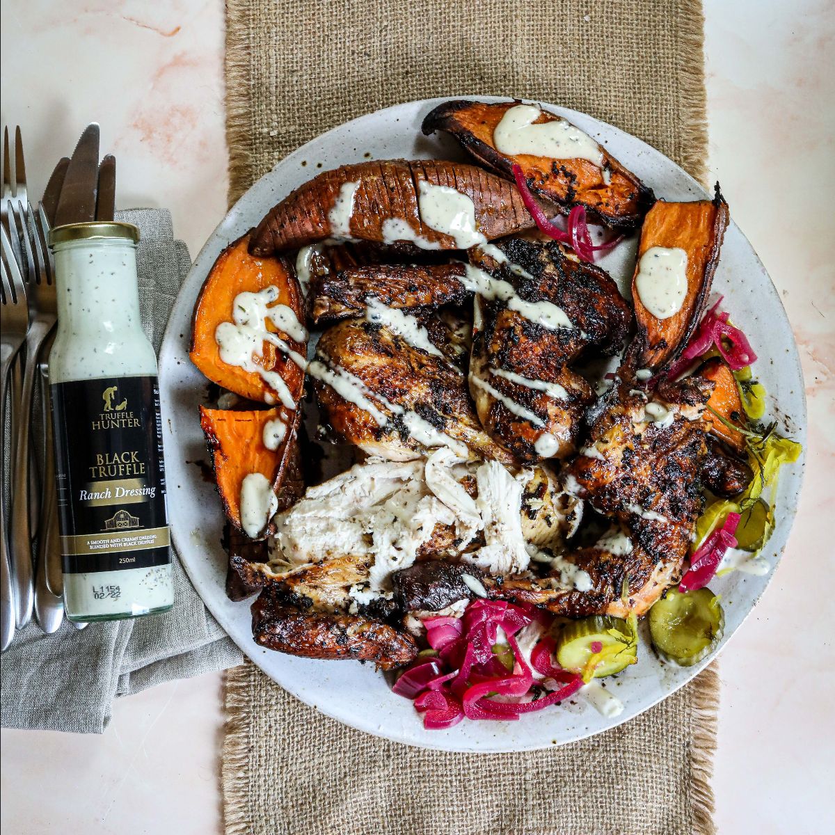 TruffleHunter Introducing Black Truffle Ranch Dressing Milled