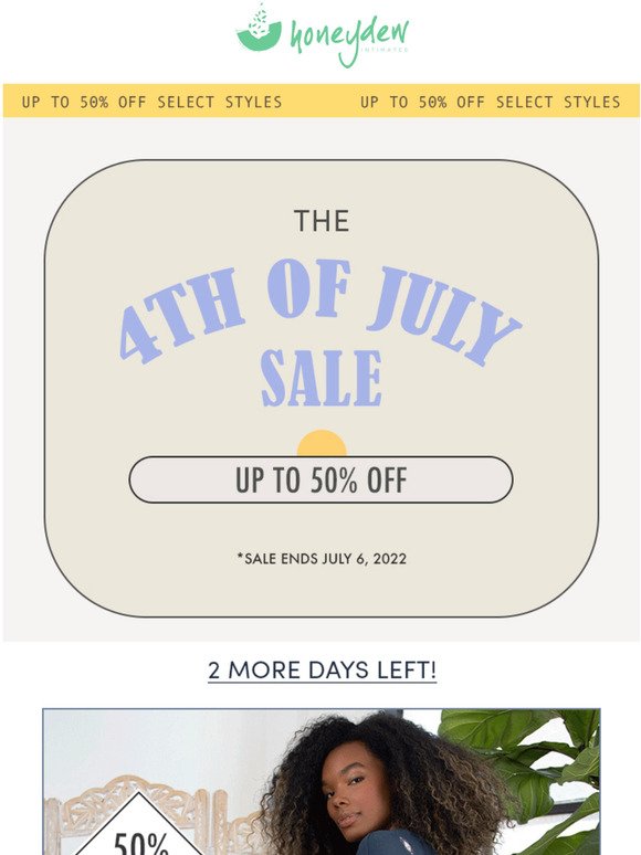 Psst! Don't forget these 4th of July deals💫