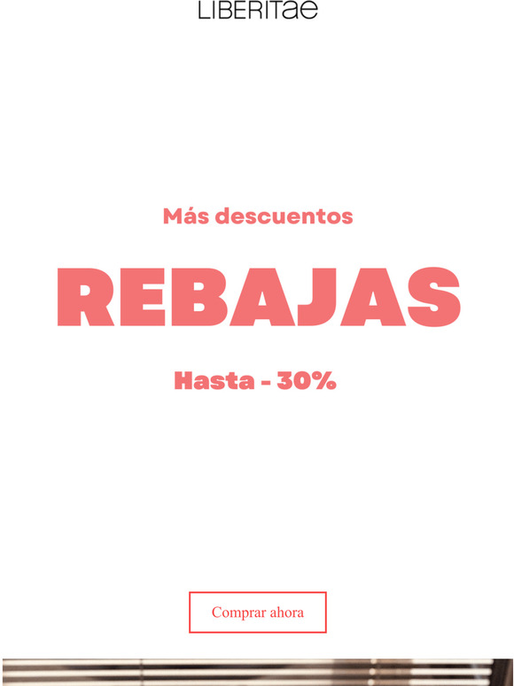 ¡Hasta -30%! Más descuentos