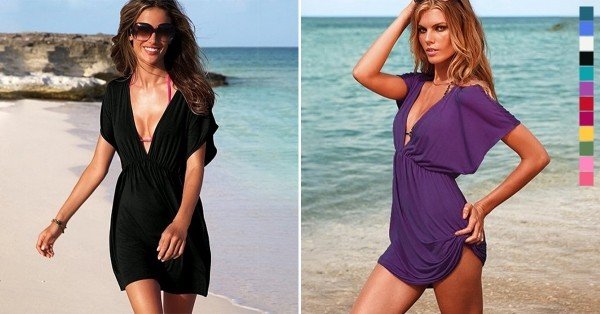 2-in-1 Swimsuit Cover-Up and Dress - 9 Colors