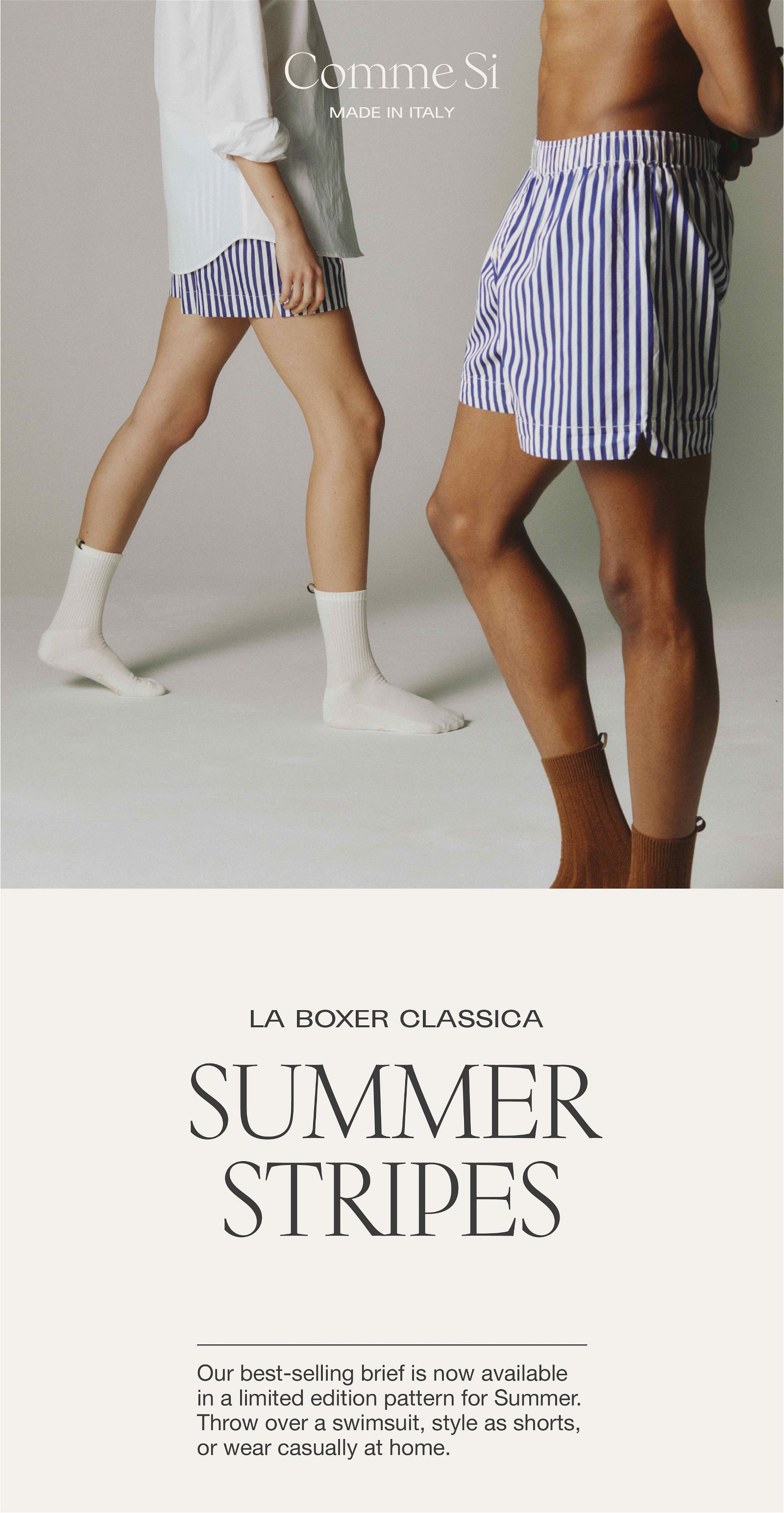 La Boxer Classica, Summer Stripes