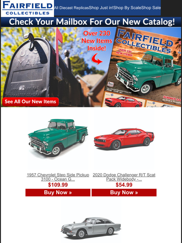 Fairfield Collectibles Check Your Mailbox for our New Summer Catalog
