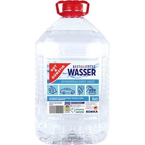 GUT&GÜNSTIG Destilliertes Wasser 5 l