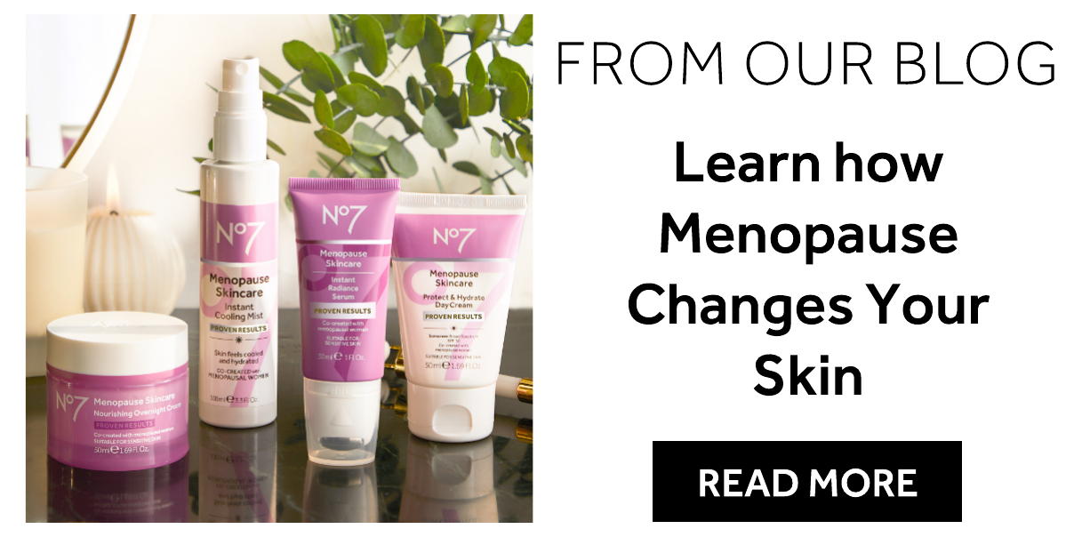 How menopause affects the skin. Read more!