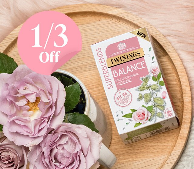 1/3 off Twinings Superblends
