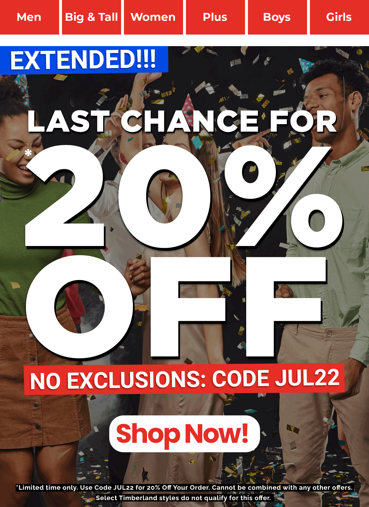 Dr. Jays: Last Chance: Take 20% Off 