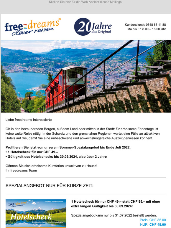 Warum in die Ferne schweifen,  ?