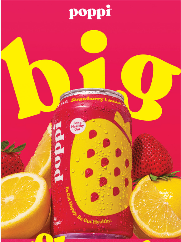 Poppi BIG FLAVOR ENERGY Milled