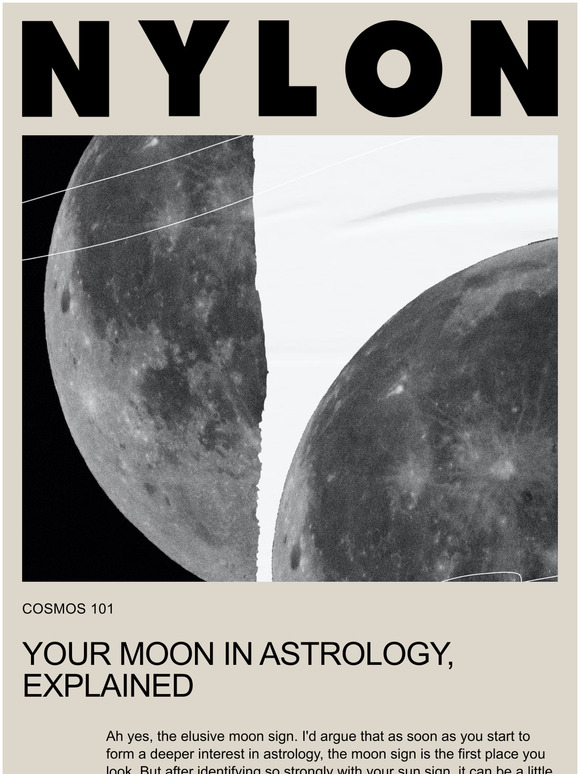 Nylon: Your Moon Placement In Astrology, Explained | Milled