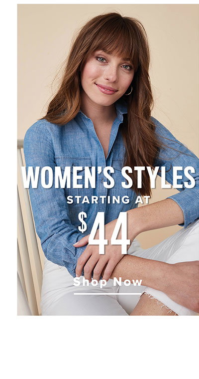 Shop Women's Styles Starting at $44