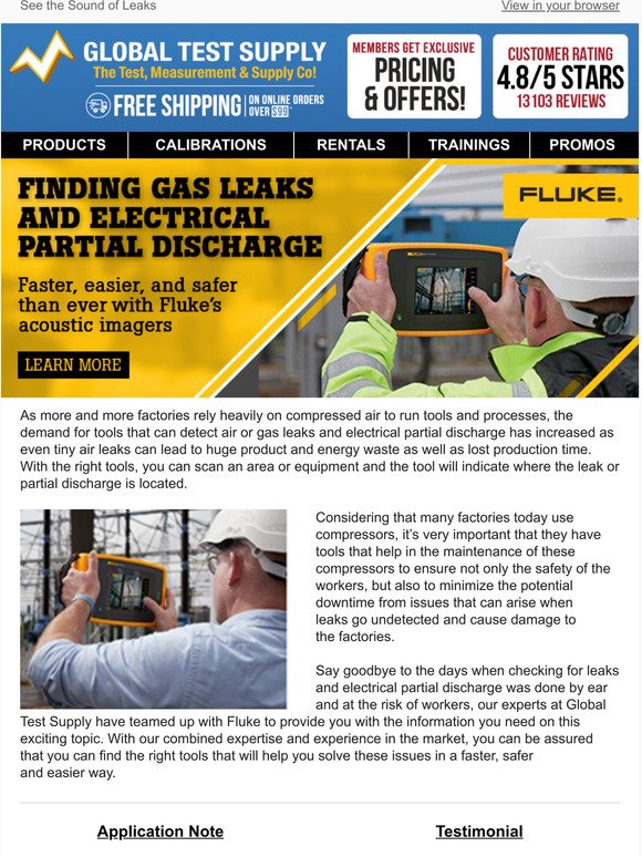New Technology: Leak detection simplified to minimize costs 