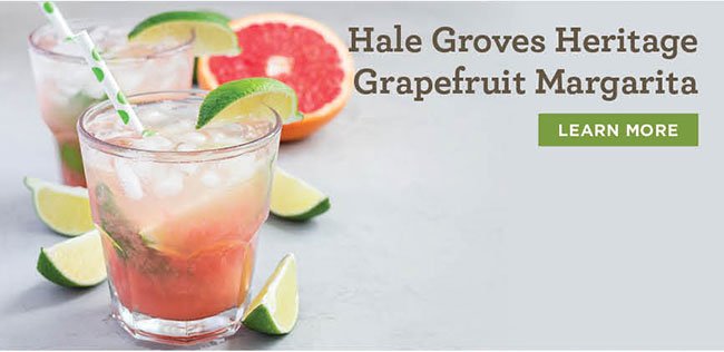Hale Groves Heritage Grapefruit Margarita