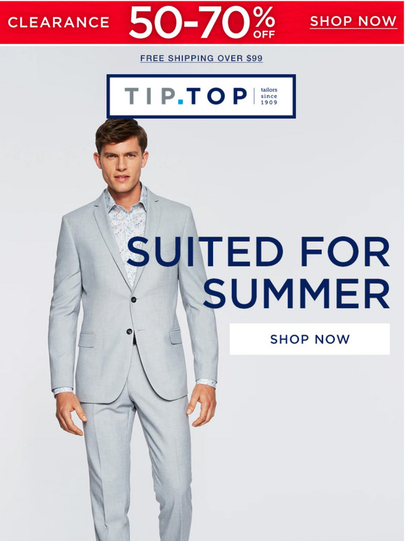 Tip Top Canada: Suits Made For The Summer | Milled