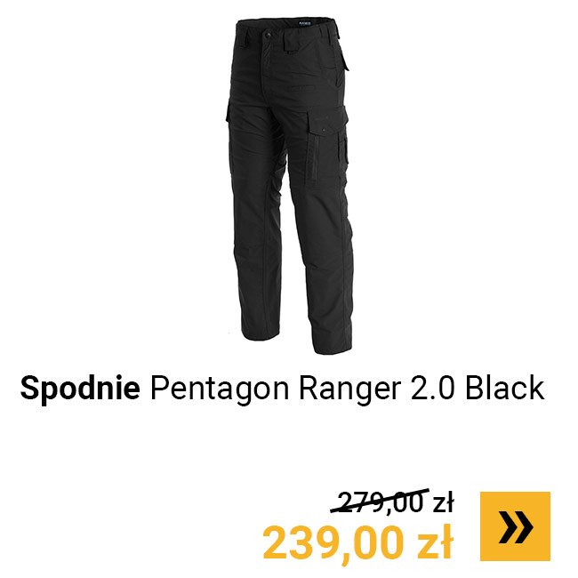 Spodnie Pentagon Ranger 2.0 Black