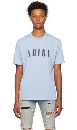 AMIRI - Blue Cotton T-Shirt