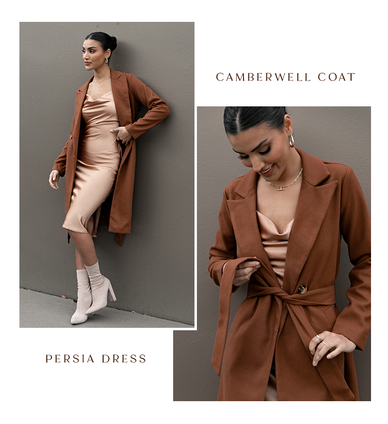 persia dress & camberwell coat