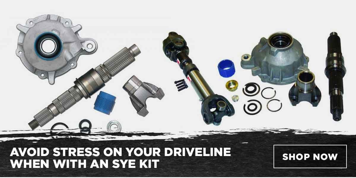 Avoid Stress On Your Driveline When With An SYE Kit