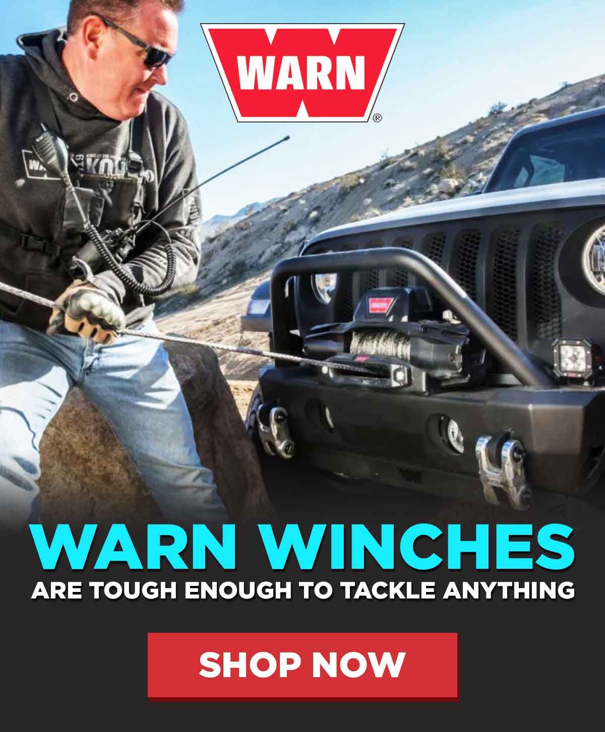 Warn Winches Are Tough Enough To Tackle Anything
