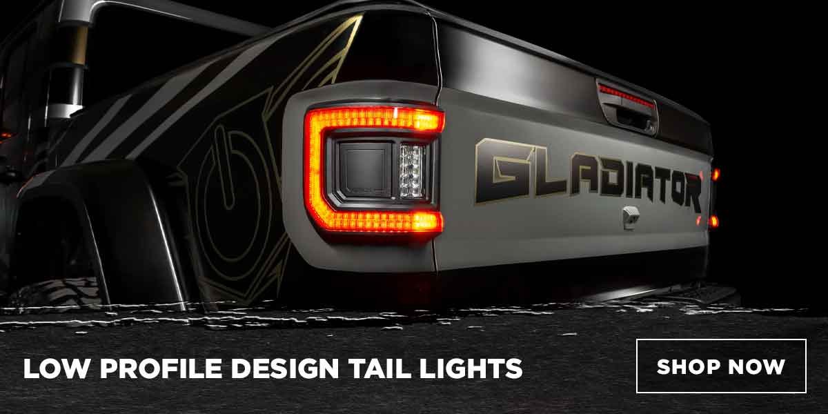 Low Profile Design Tail Lights
