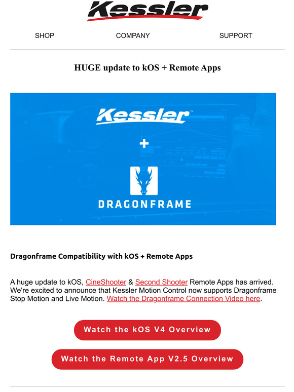 Dragonframe + Kessler! kOS & Remote App Updates!