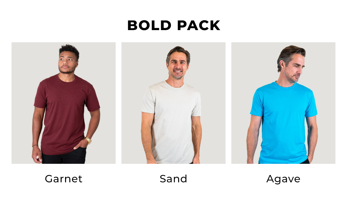 Bold Pack - Garnet - Sand - Agave