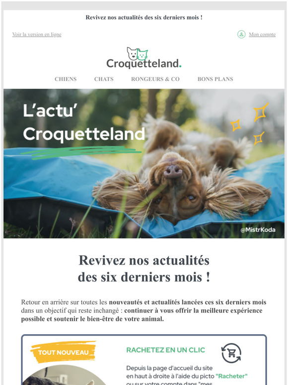 Croquetteland Une nouveauté et une rétrospective qui va vous plaire ! Milled