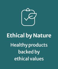 Healthy products backed by ethical values