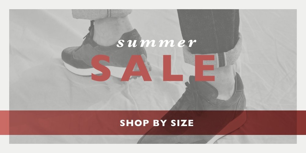 shop the sale by size