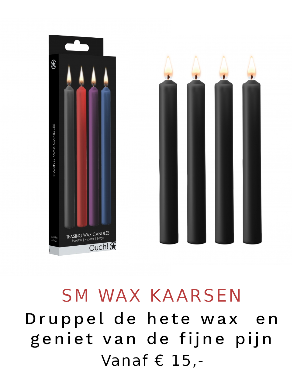 SM Wax kaarsen
