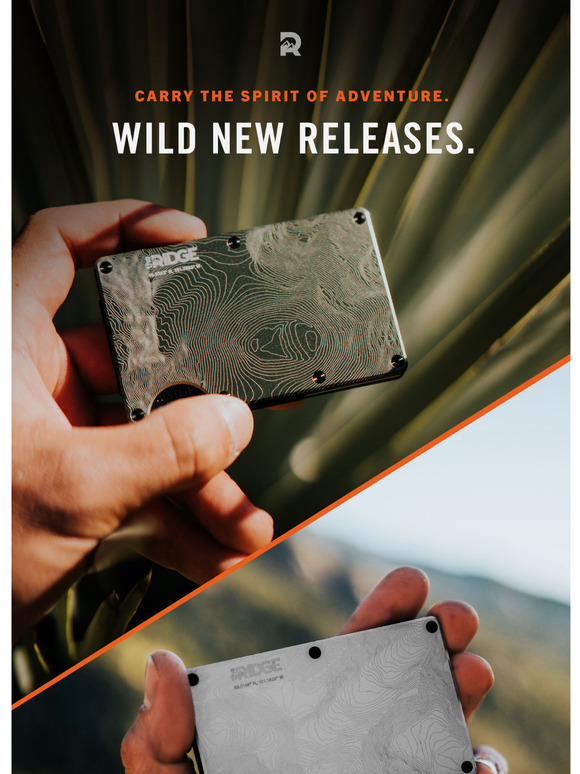 The Ridge: Meet 2 NEW Topographic Wallets | Milled