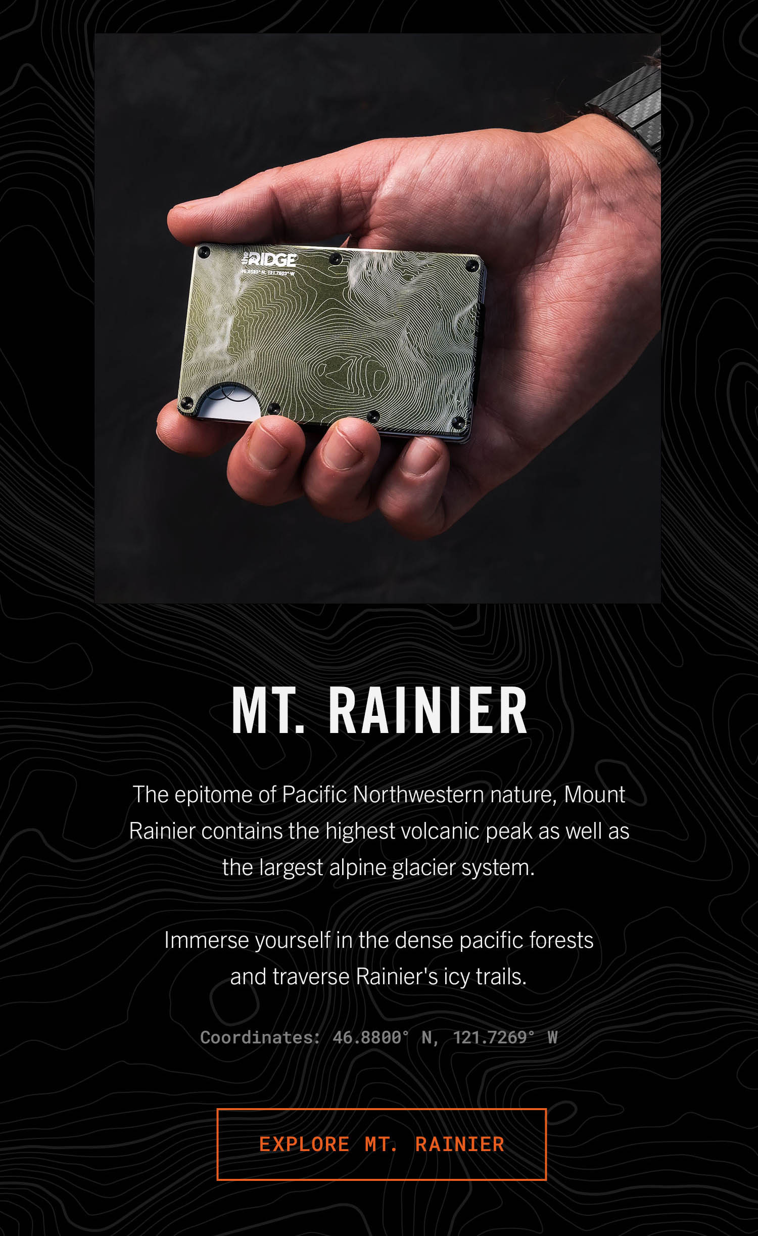 The Ridge: Meet 2 NEW Topographic Wallets | Milled