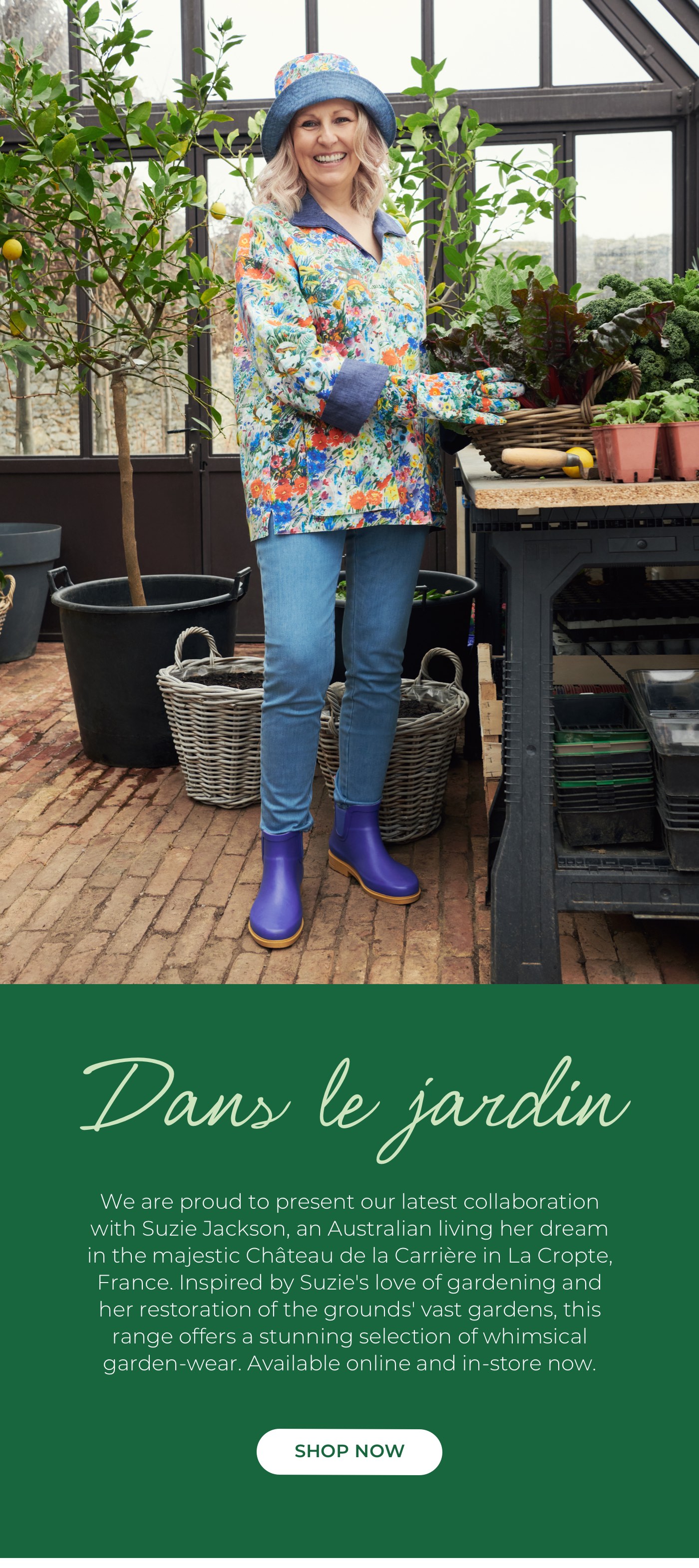 Blue Illusion: New Suzie Jackson Collaboration Milled