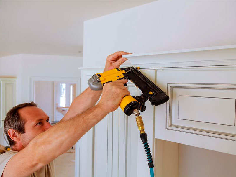 decorativeceilingtiles What Size Nails Should I Use for Crown Molding