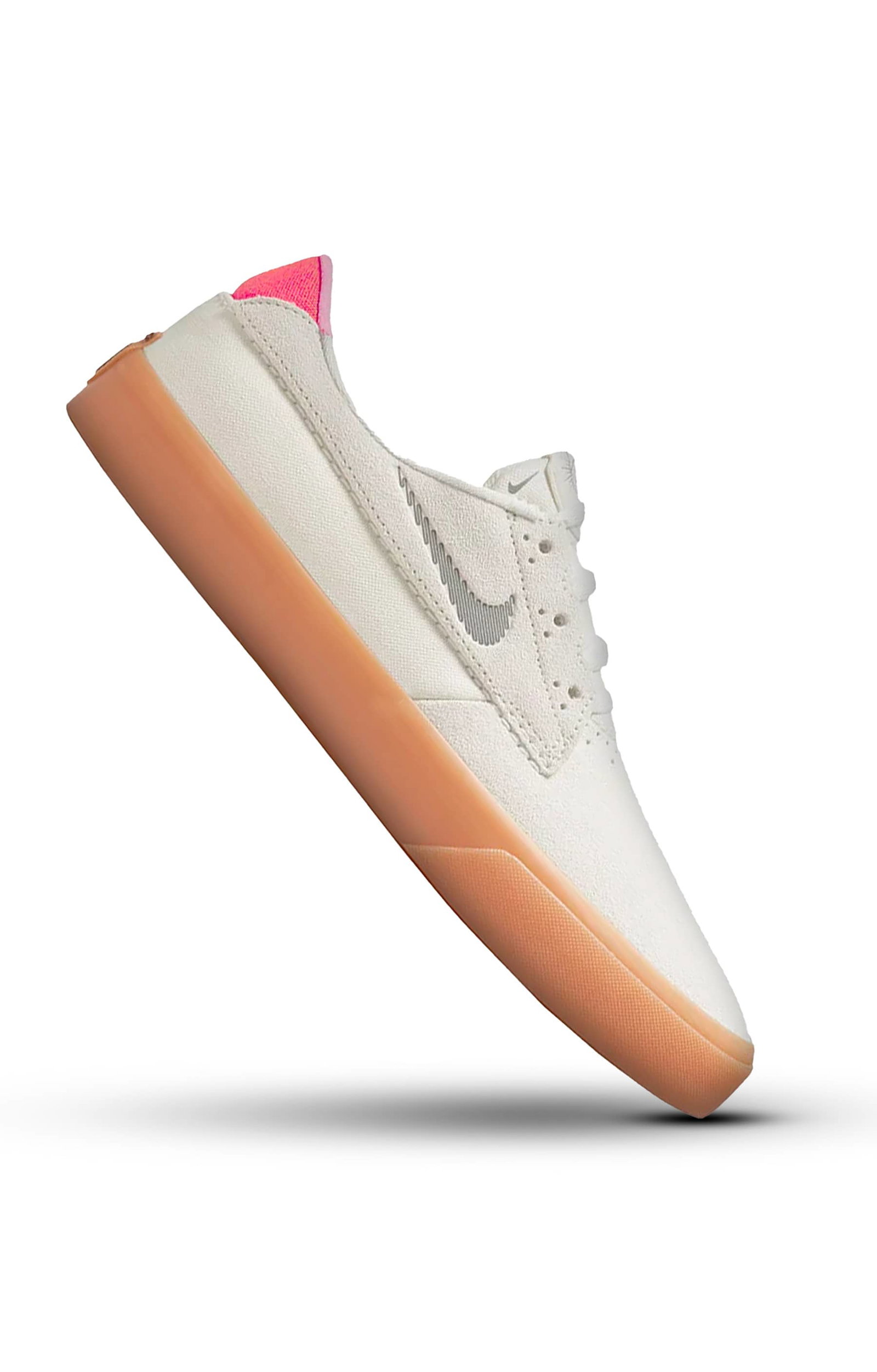 Nike SB SHANE - Zapatillas summit white /black/bright crimson