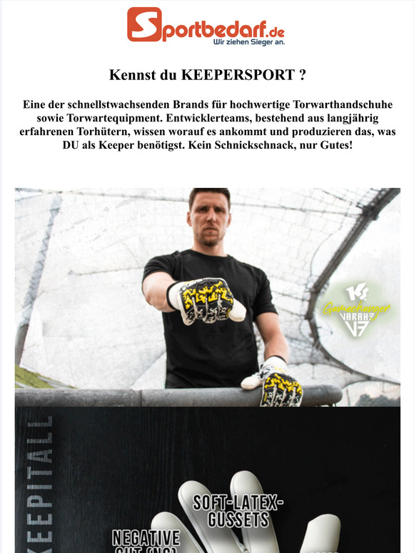 Torhüter, Augen auf! Kennt ihr diese Brand schon?