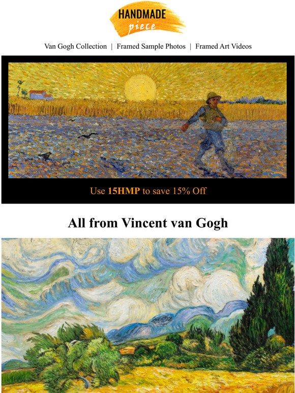 Art Picks for July - Van Gogh
