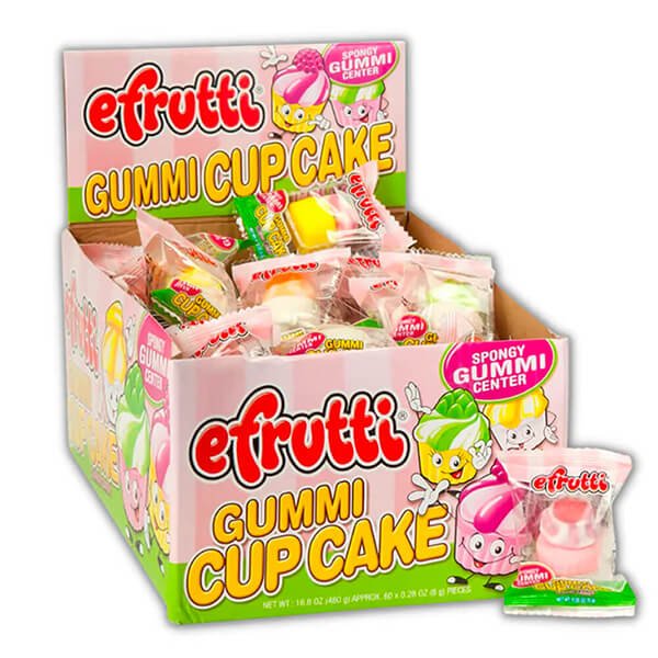 Efrutti Gummy Cupcakes